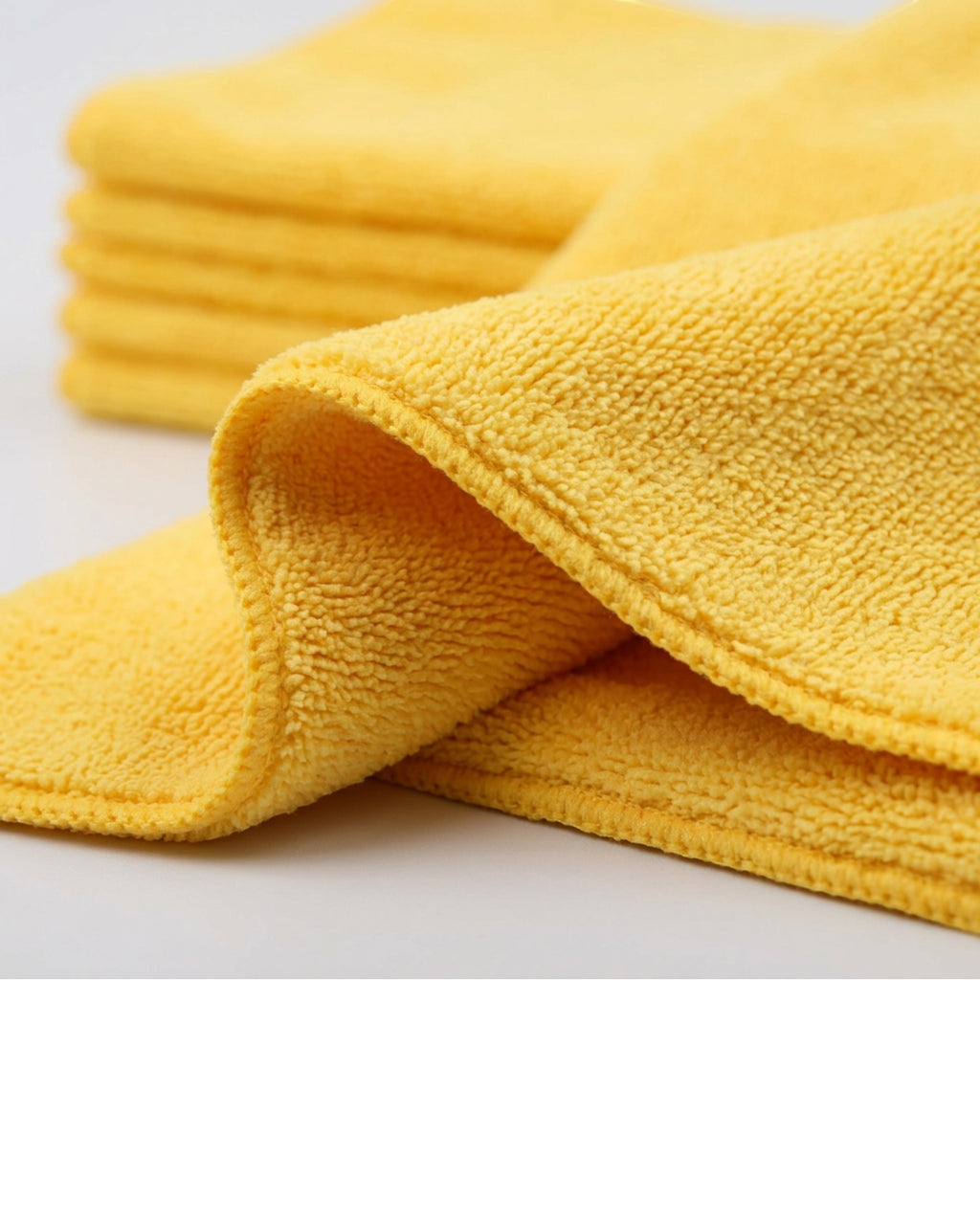 Homyis Edgeless Detailing Towels Yellow 12 Pack